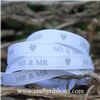 Order  Wedding Owl Ribbon - Mr & Mr White